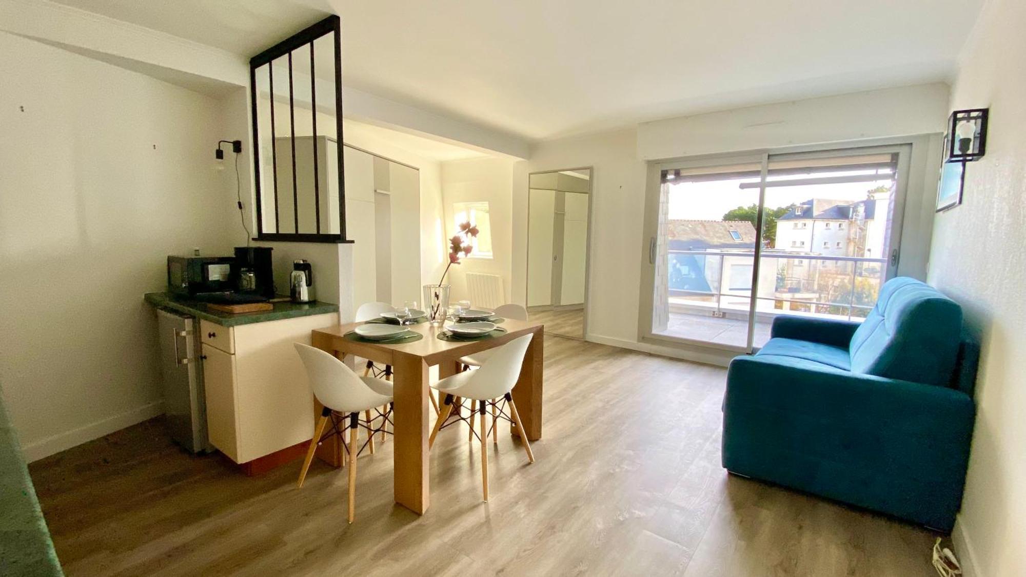 Appartement Avec Vue Mer Et Parking Bénodet Esterno foto