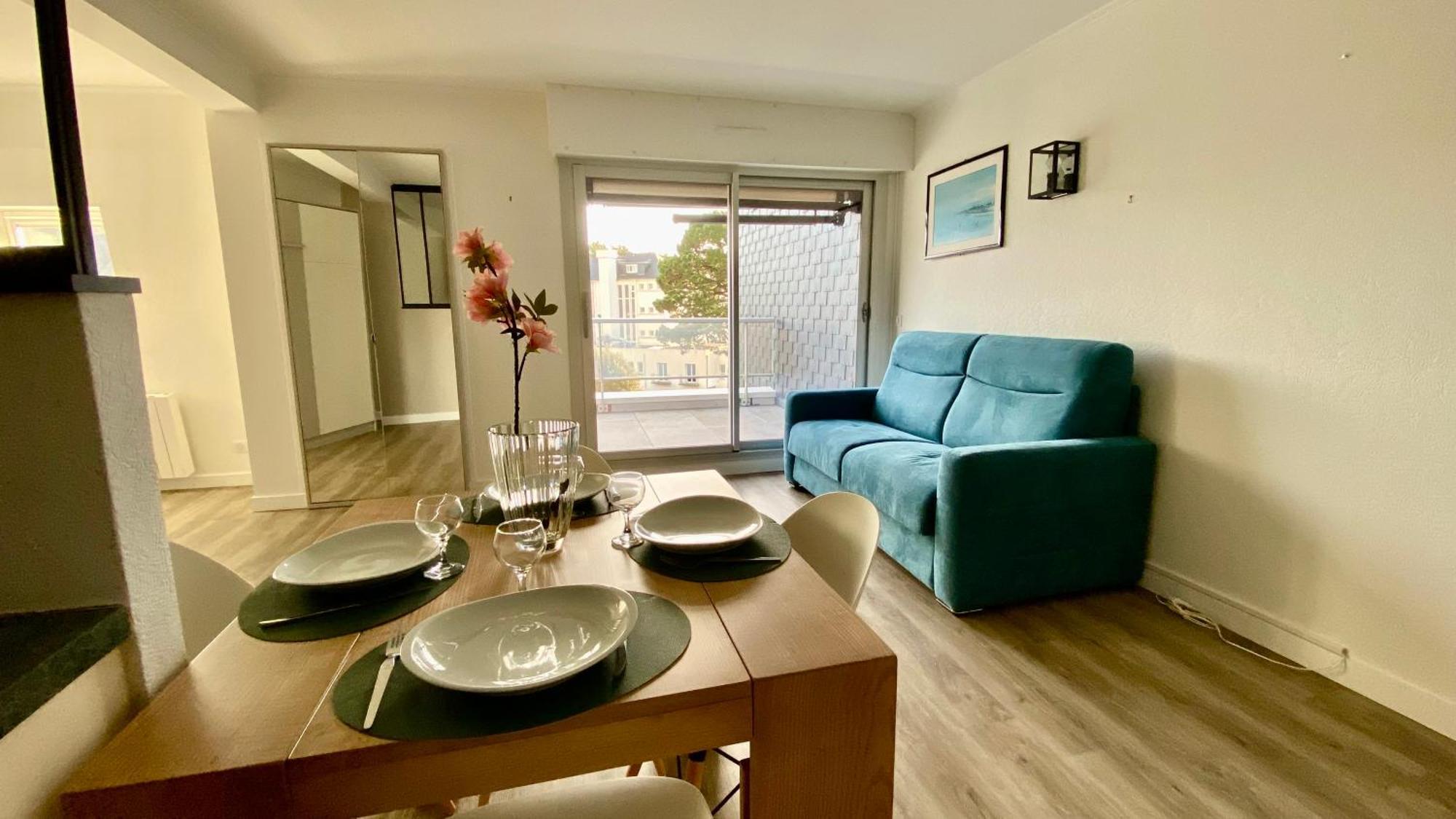 Appartement Avec Vue Mer Et Parking Bénodet Esterno foto